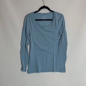 No Boundaries Sky Blue Long Sleeve T-Shirt